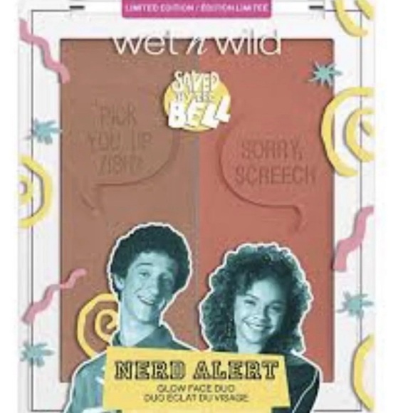 🔥 New Wet & Wild Lmtd edition Save by the Bell glow duo blush contour highlight - Picture 5 of 7